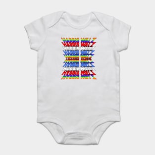 HARRIS WALZ 2024 fun repeating reflecting design Baby Bodysuit